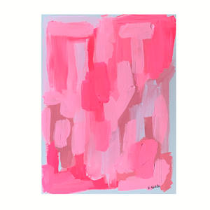 Pink Abstract 2 - Kelsey Nichols Art 